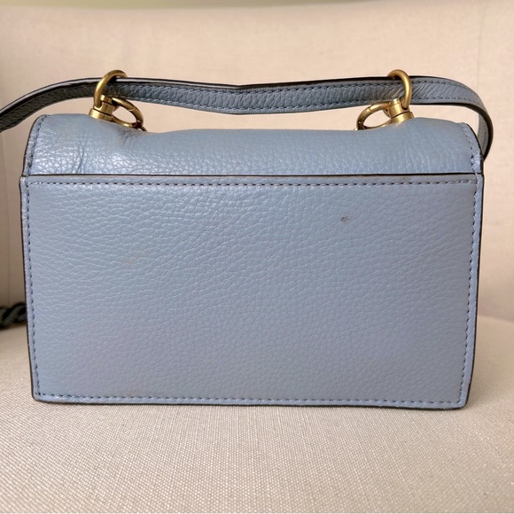 Tory Burch Miller Shoulder Bag in Blue - Picture 4 of 9